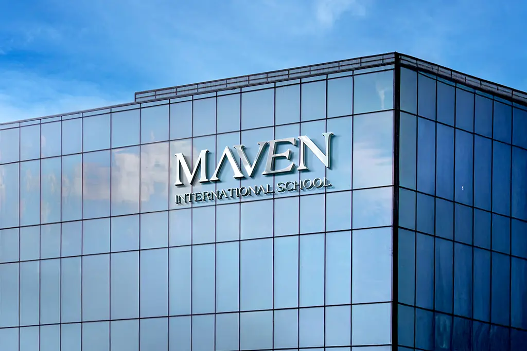 Maven International School branding portfolio Cairo Egypt