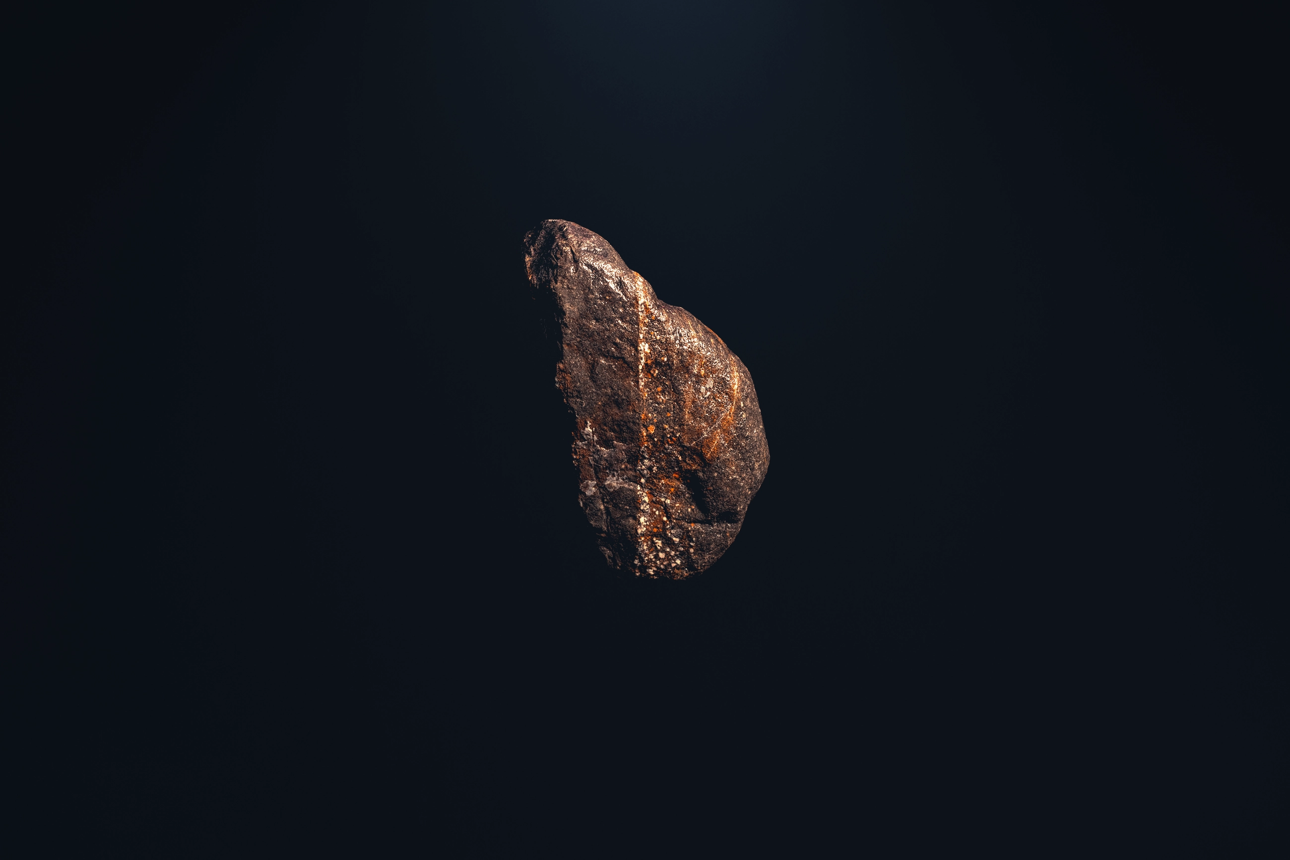 One Rock conceptual light and shadow photography