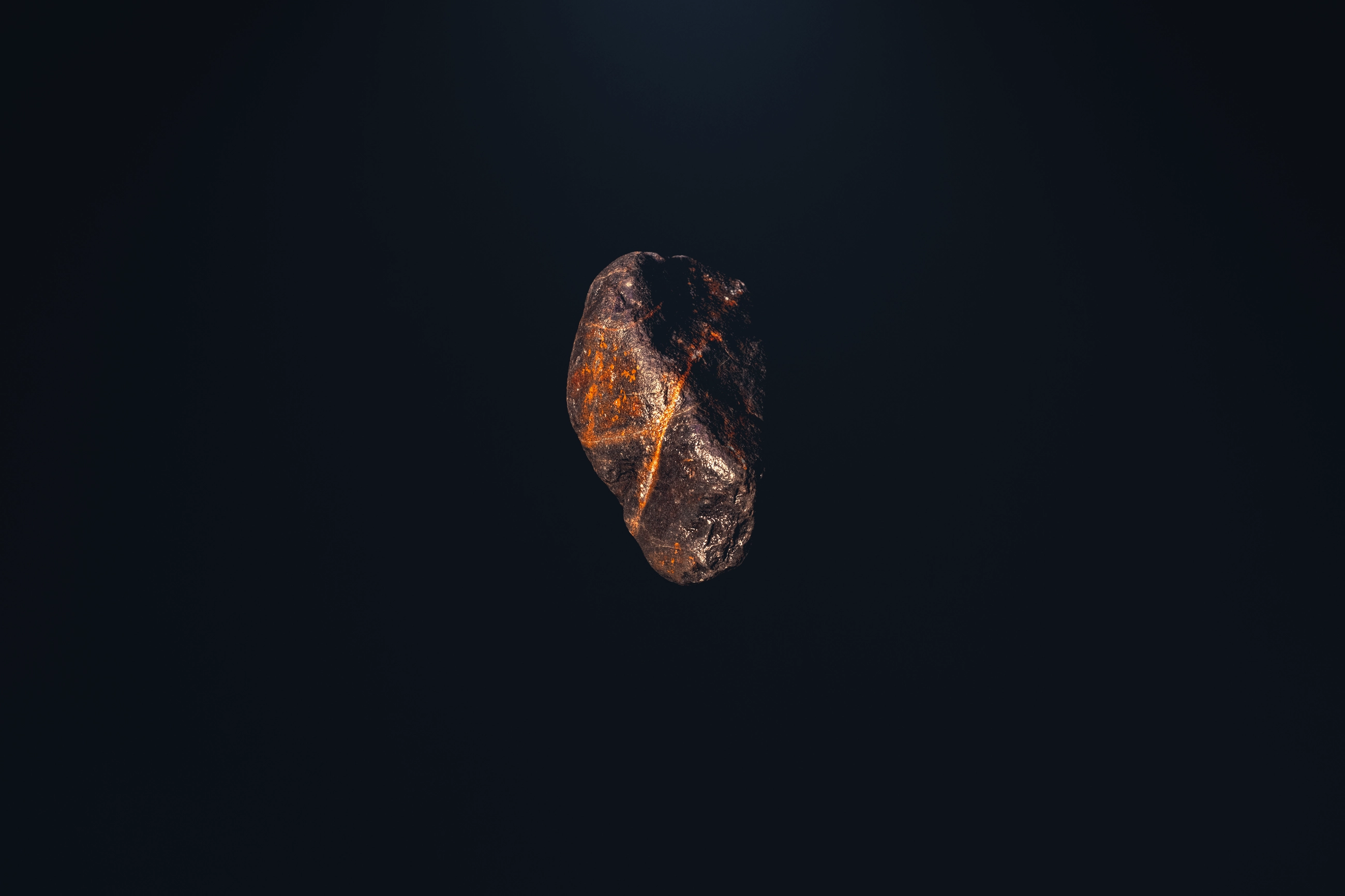 Light carving study on stone surface fine art photography