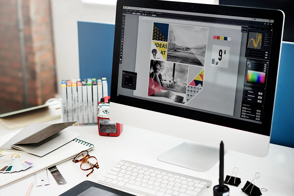 Professional brand identity and visual design service for companies and schools